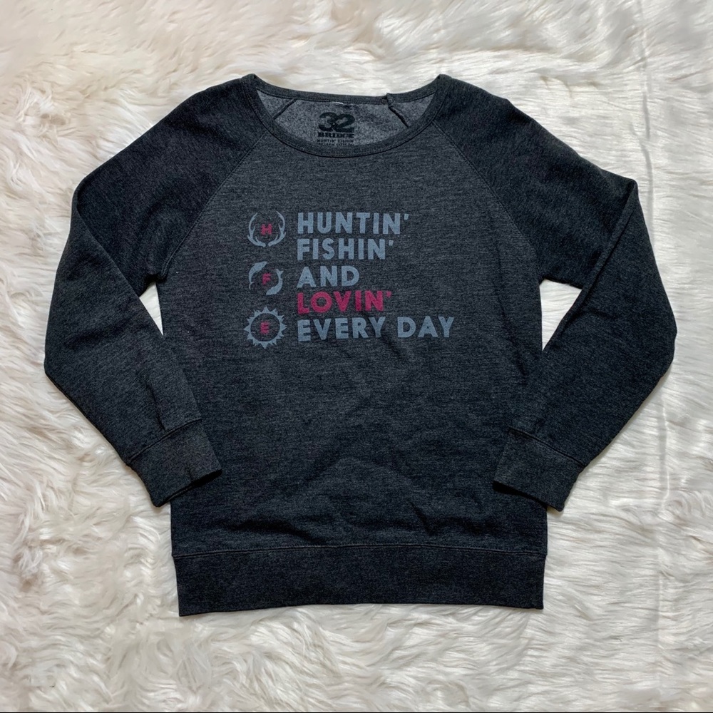 Luke Bryan “Huntin’ Fishin’ Lovin’” Sweatshirt